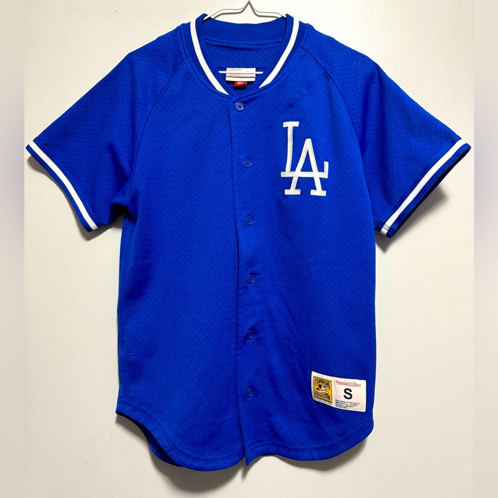 Mitchell & Ness Los Angeles Dodgers Warmup Jersey Size Small